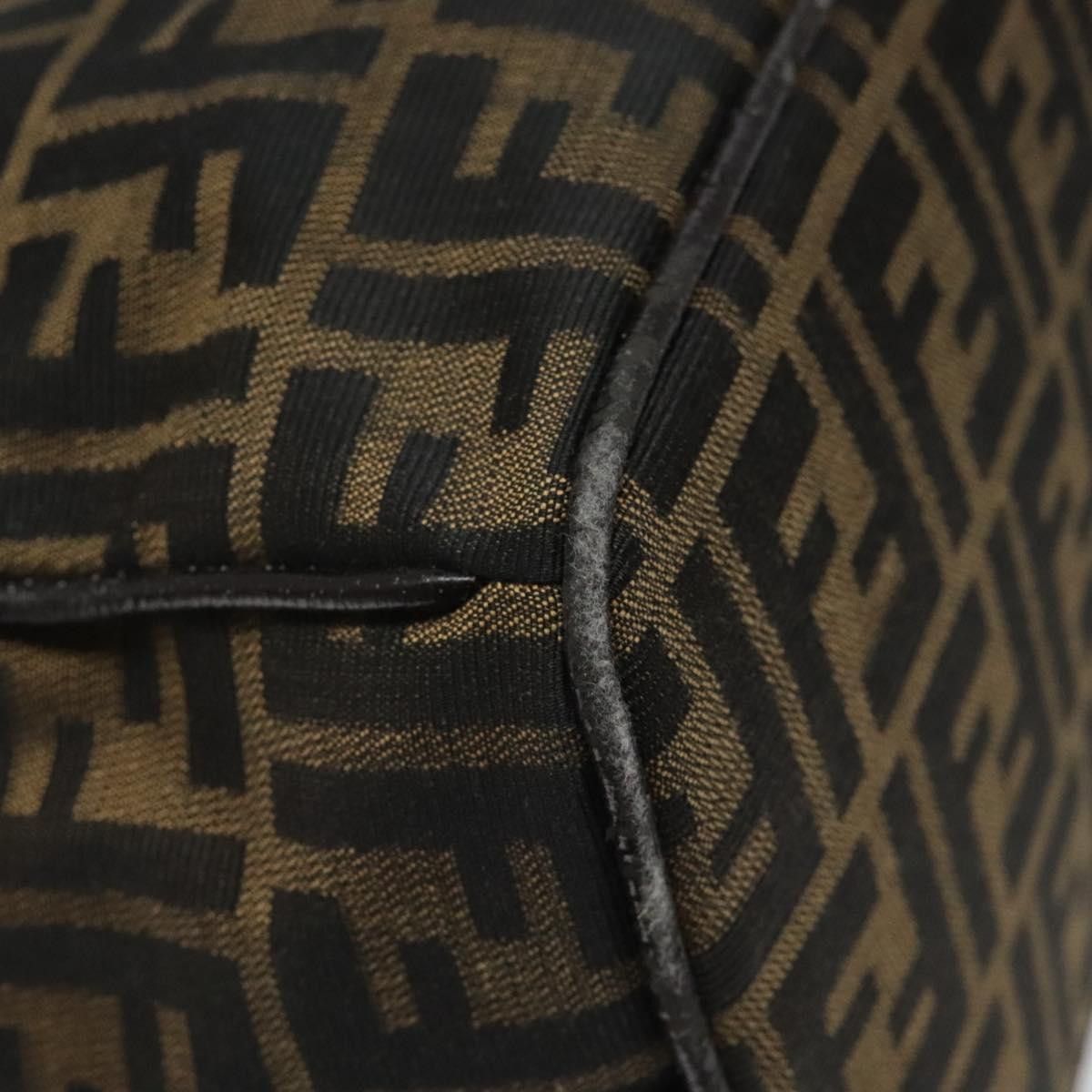 Fendi Zucca Brown Canvas Handbag (Pre-Owned) Size ONE SIZE - 11 Thumbnail
