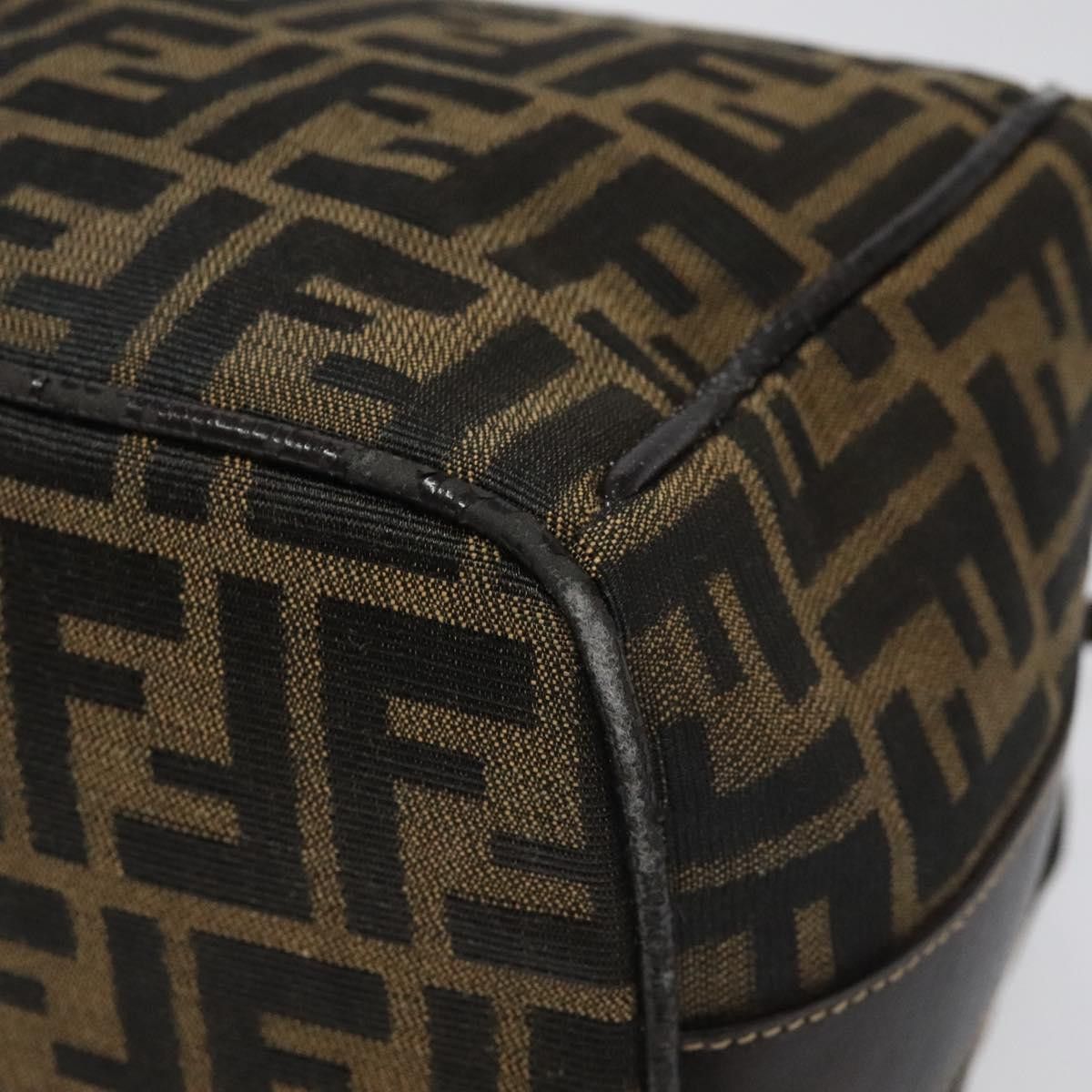 Fendi Zucca Brown Canvas Handbag (Pre-Owned) Size ONE SIZE - 10 Thumbnail