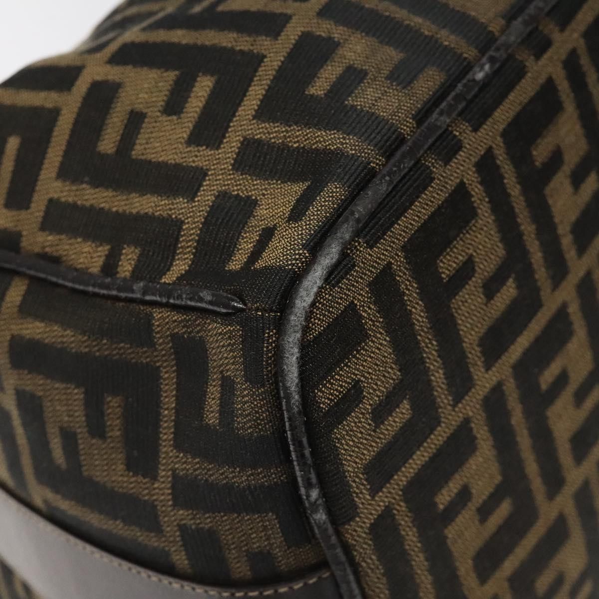 Fendi Zucca Brown Canvas Handbag (Pre-Owned) Size ONE SIZE - 9 Thumbnail