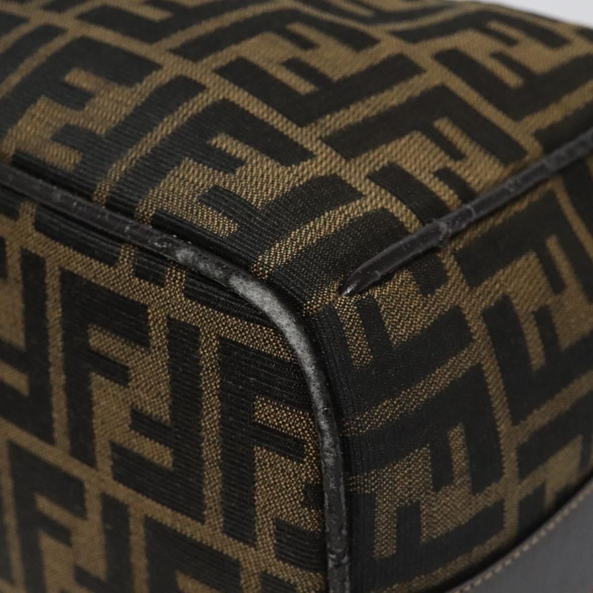 Fendi Zucca Brown Canvas Handbag (Pre-Owned) Size ONE SIZE - 8 Thumbnail