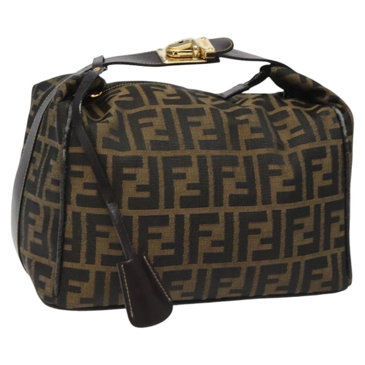 Fendi Zucca Brown Canvas Handbag (Pre-Owned) Size ONE SIZE - 20 Thumbnail