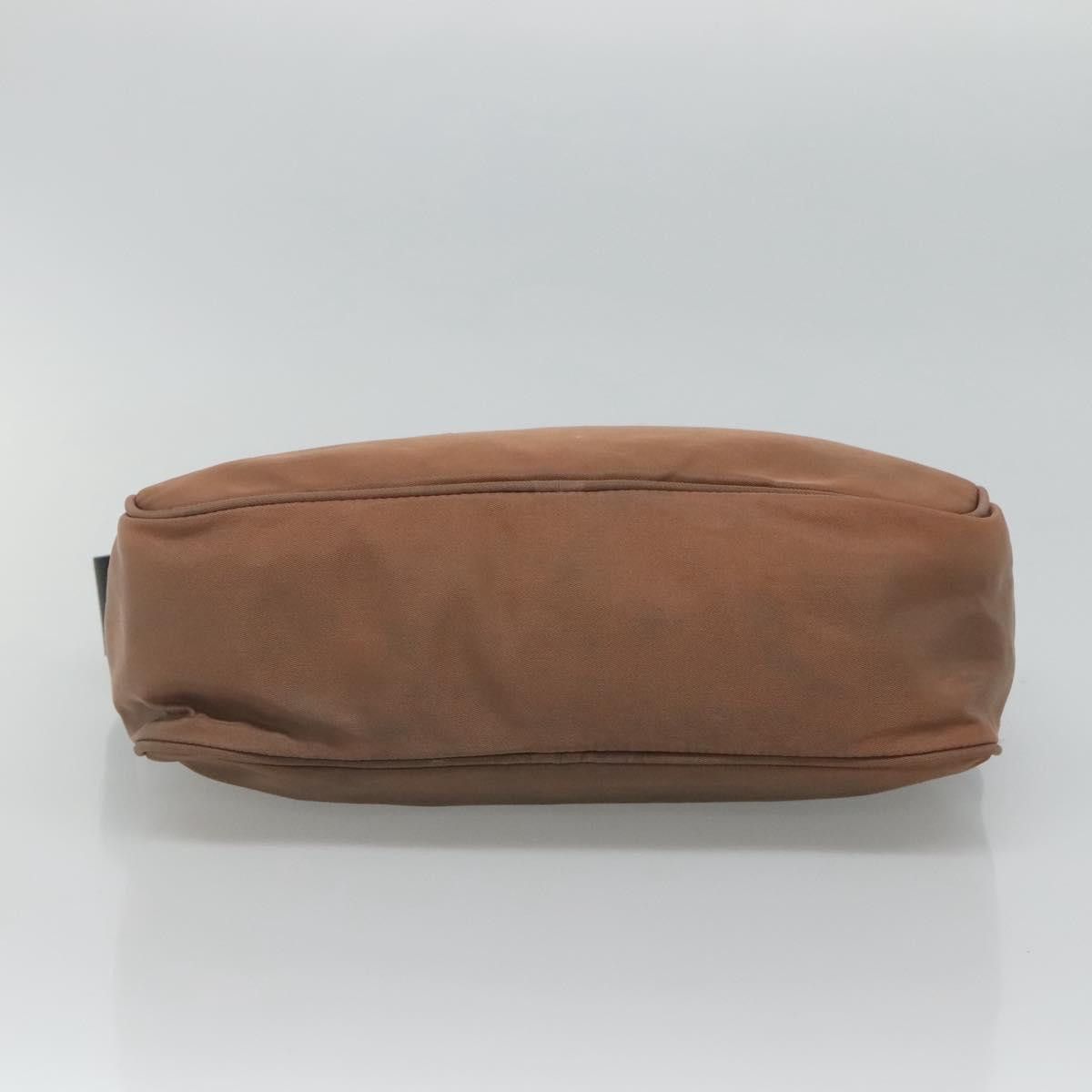 Prada Tessuto Brown Synthetic Shoulder Bag (Pre-Owned) Size ONE SIZE - 7 Thumbnail