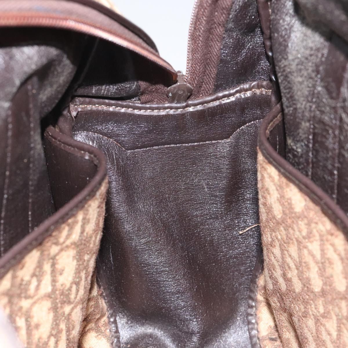 Dior Trotter Brown Canvas Handbag (Pre-Owned) Size ONE SIZE - 20 Thumbnail