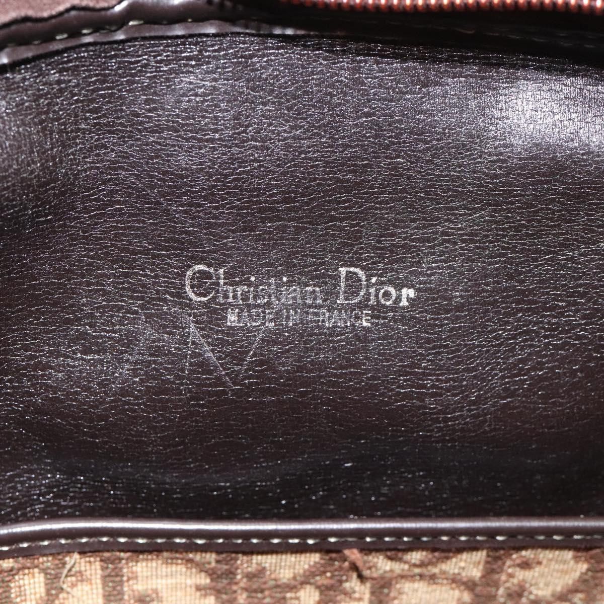 Dior Trotter Brown Canvas Handbag (Pre-Owned) Size ONE SIZE - 13 Thumbnail