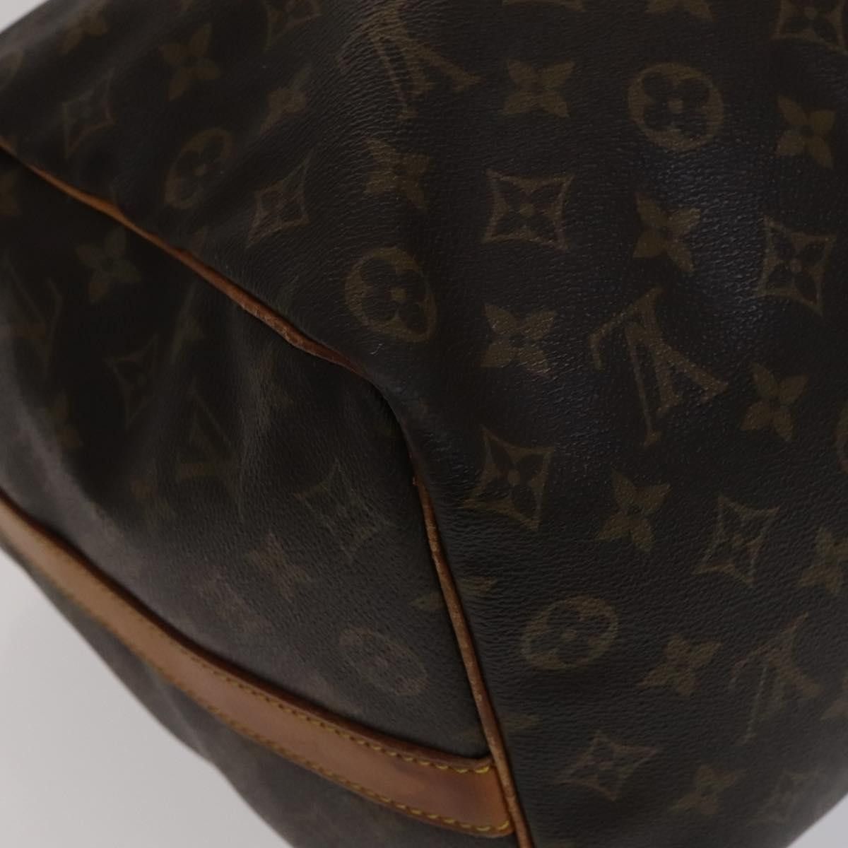 Louis Vuitton Keepall 50 Brown Canvas Travel Bag (Pre-Owned) Size ONE SIZE - 10 Thumbnail