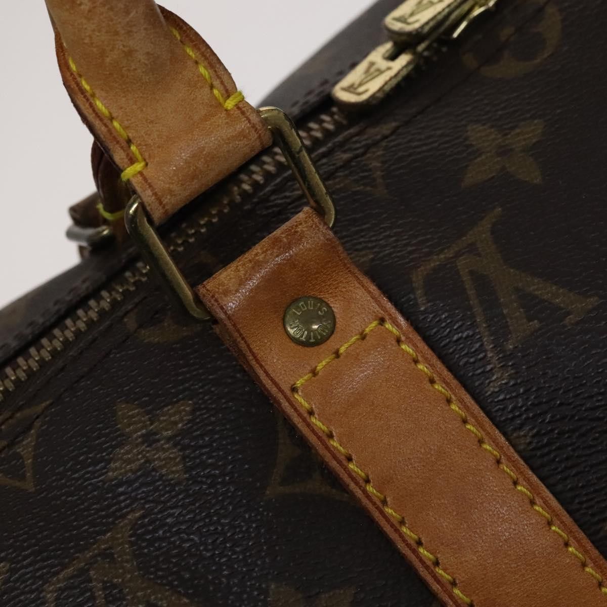 Louis Vuitton Keepall 50 Brown Canvas Travel Bag (Pre-Owned) Size ONE SIZE - 19 Thumbnail