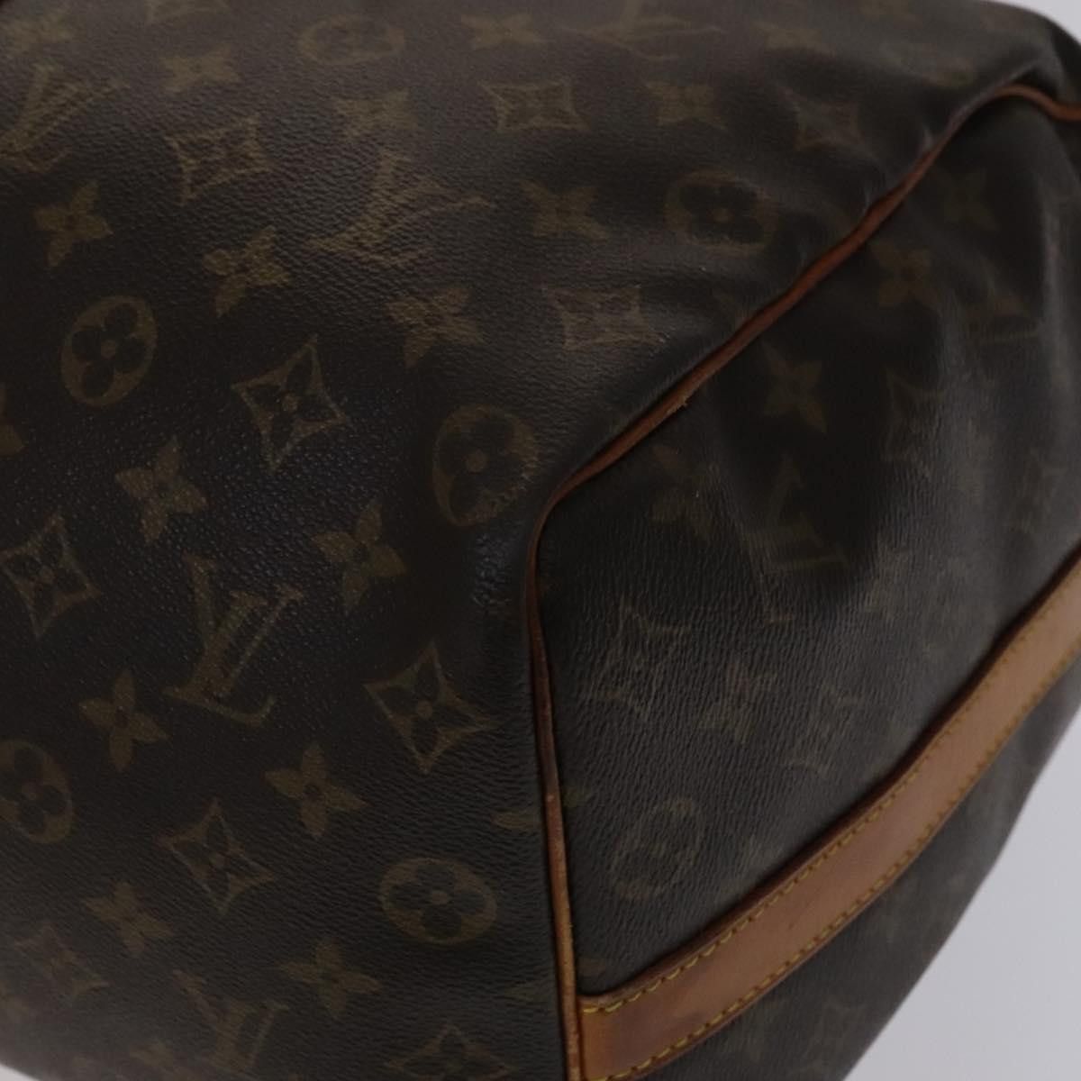 Louis Vuitton Keepall 50 Brown Canvas Travel Bag (Pre-Owned) Size ONE SIZE - 7 Thumbnail
