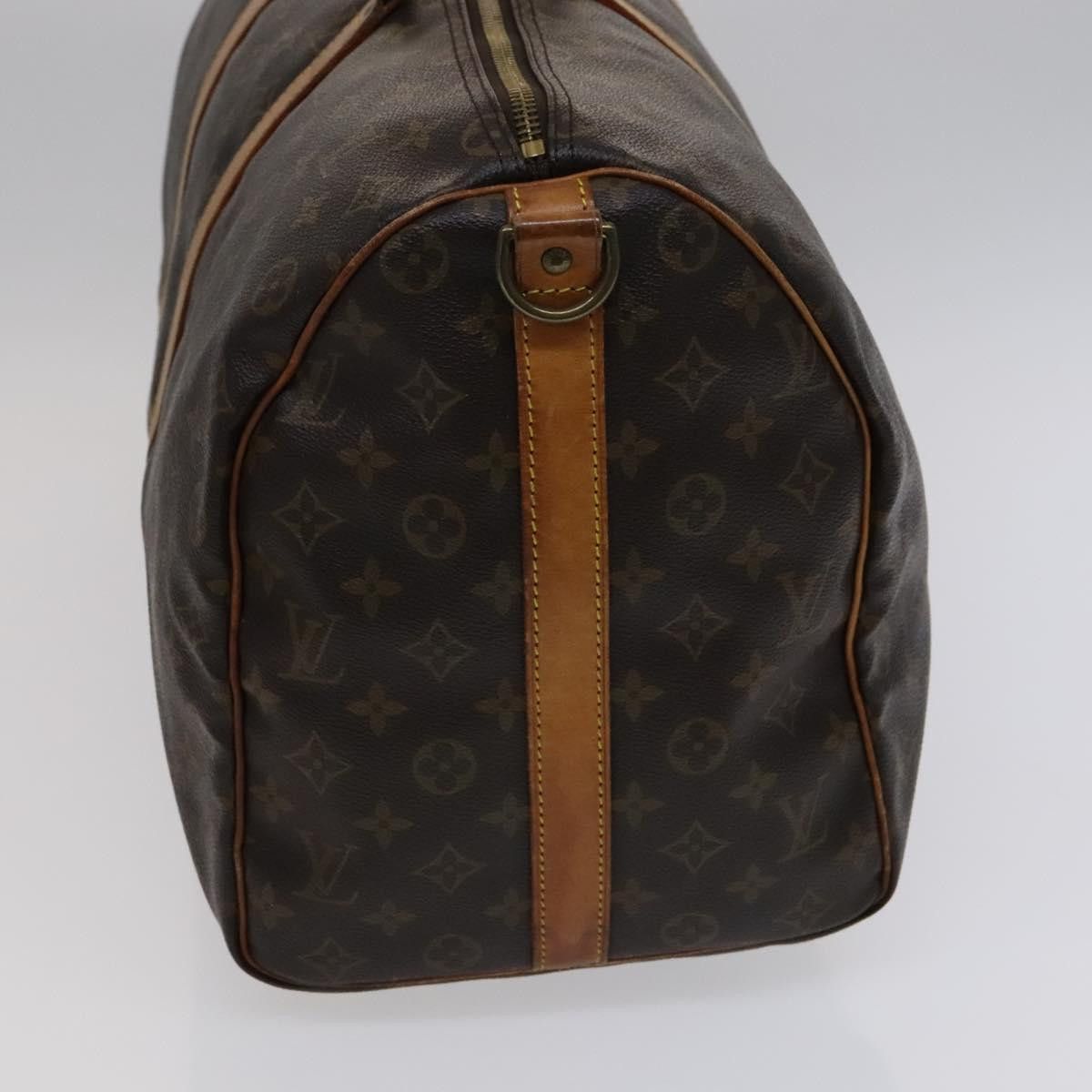Louis Vuitton Keepall 50 Brown Canvas Travel Bag (Pre-Owned) Size ONE SIZE - 3 Thumbnail