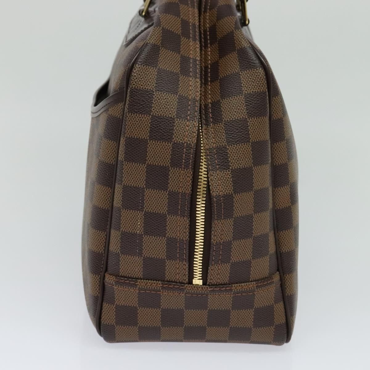 Louis Vuitton Deauville Brown Canvas Handbag (Pre-Owned) Size ONE SIZE - 4 Thumbnail
