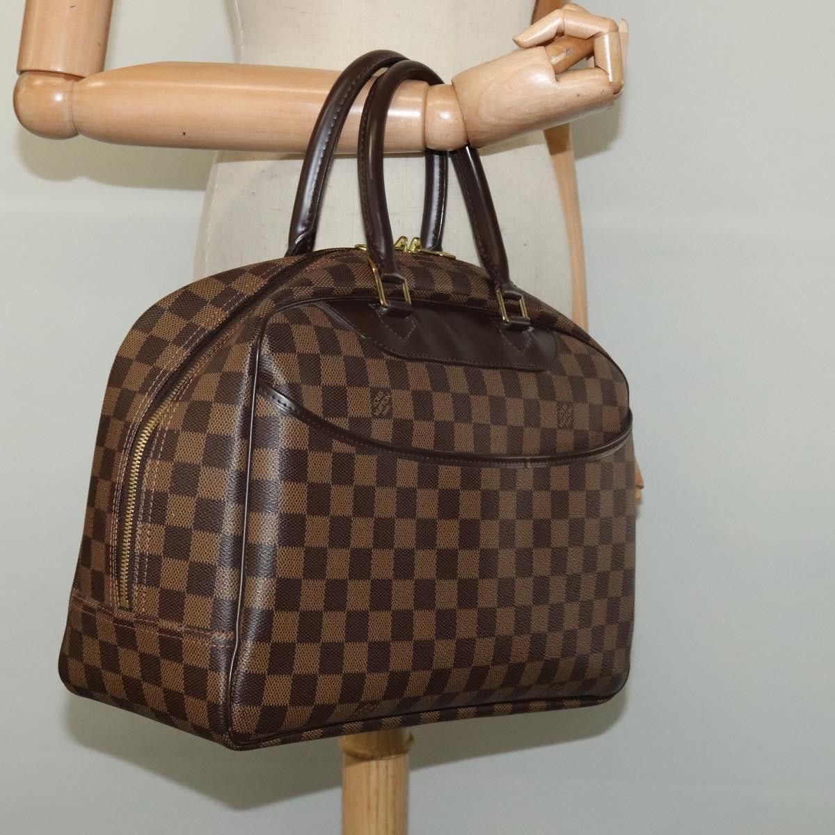 Louis Vuitton Deauville Brown Canvas Handbag (Pre-Owned) Size ONE SIZE - 15 Thumbnail