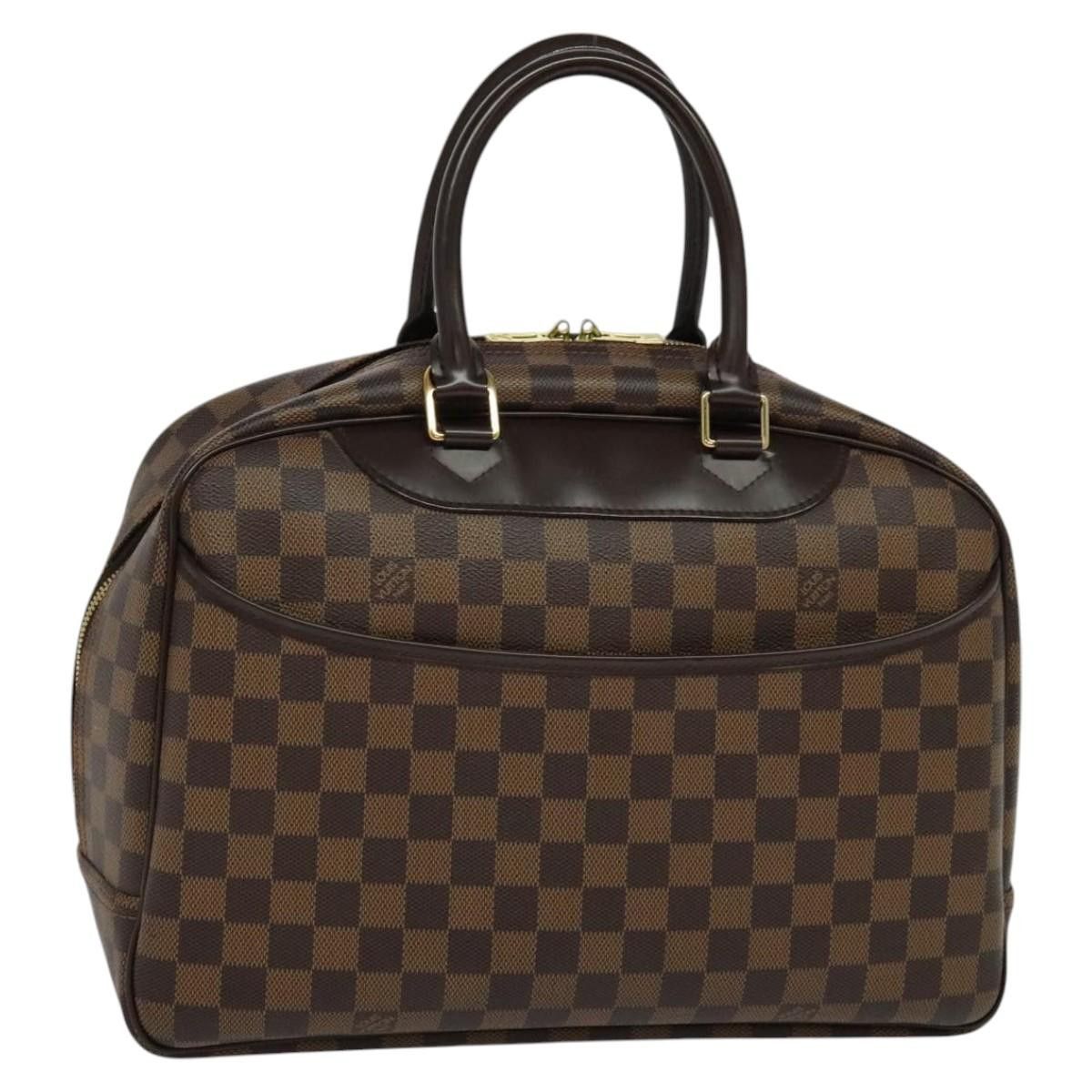 Louis Vuitton Deauville Brown Canvas Handbag (Pre-Owned) Size ONE SIZE - 16 Thumbnail