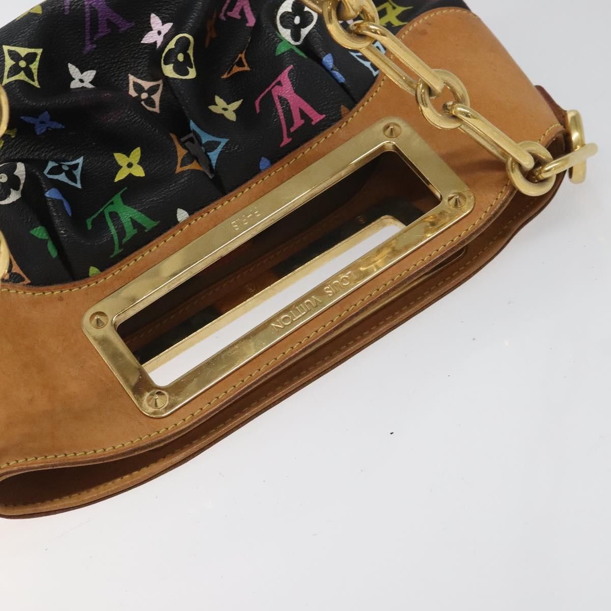 Louis Vuitton Judy Black Canvas Shoulder Bag (Pre-Owned) Size ONE SIZE - 8 Thumbnail