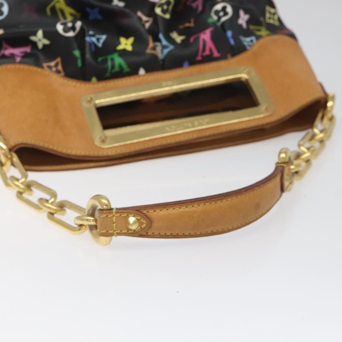 Louis Vuitton Judy Black Canvas Shoulder Bag (Pre-Owned) Size ONE SIZE - 5 Thumbnail