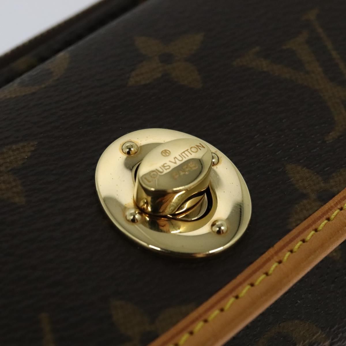Louis Vuitton Tikal Brown Canvas Clutch Bag (Pre-Owned) Size ONE SIZE - 9 Thumbnail