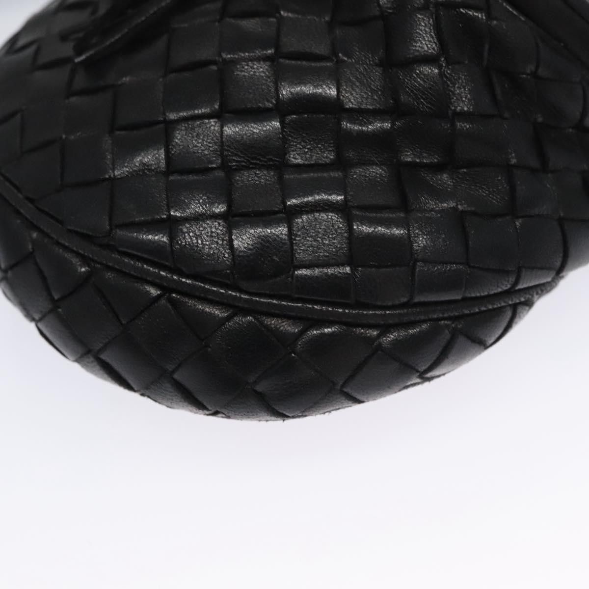 Bottega Veneta Intrecciato Black Leather Clutch Bag (Pre-Owned) Size ONE SIZE - 7 Thumbnail