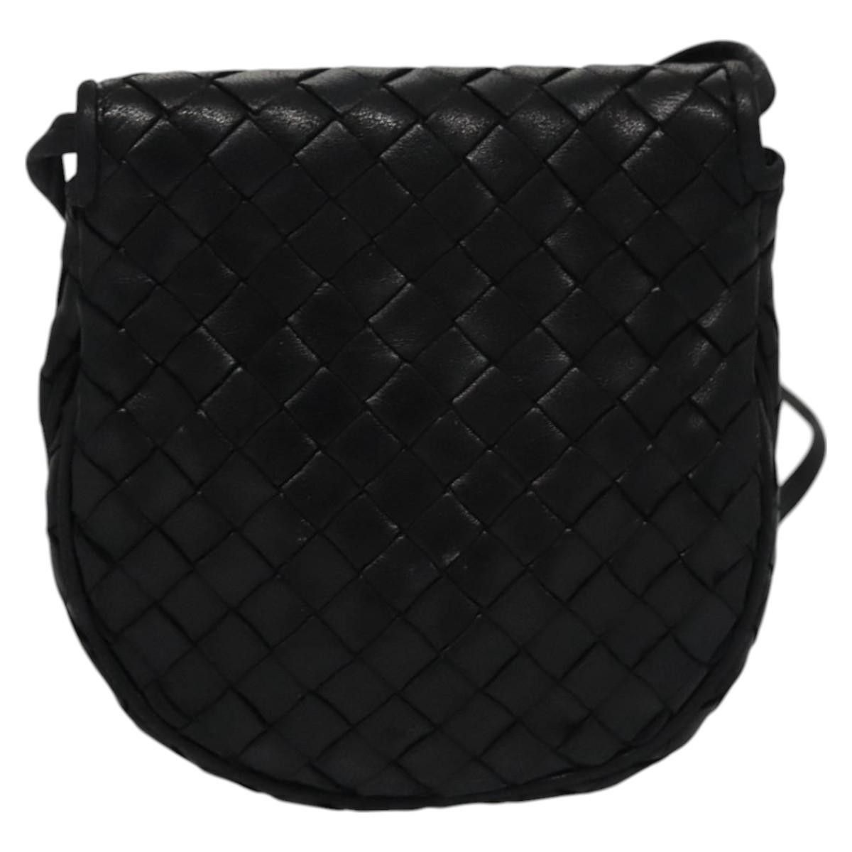 Bottega Veneta Intrecciato Black Leather Clutch Bag (Pre-Owned) Size ONE SIZE - 2 Thumbnail