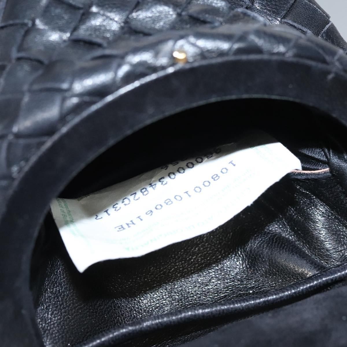 Bottega Veneta Intrecciato Black Leather Clutch Bag (Pre-Owned) Size ONE SIZE - 15 Thumbnail