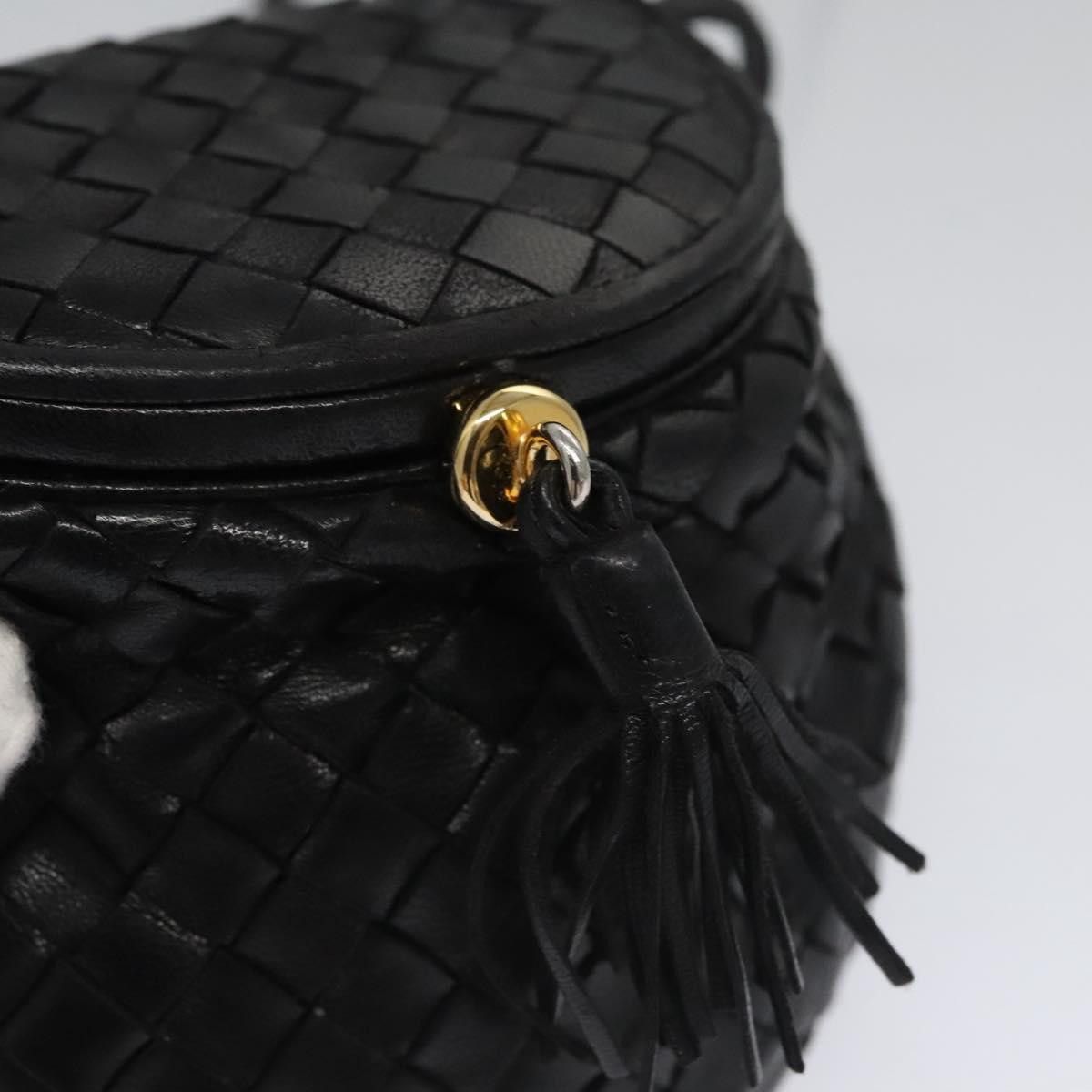 Bottega Veneta Intrecciato Black Leather Clutch Bag (Pre-Owned) Size ONE SIZE - 12 Thumbnail