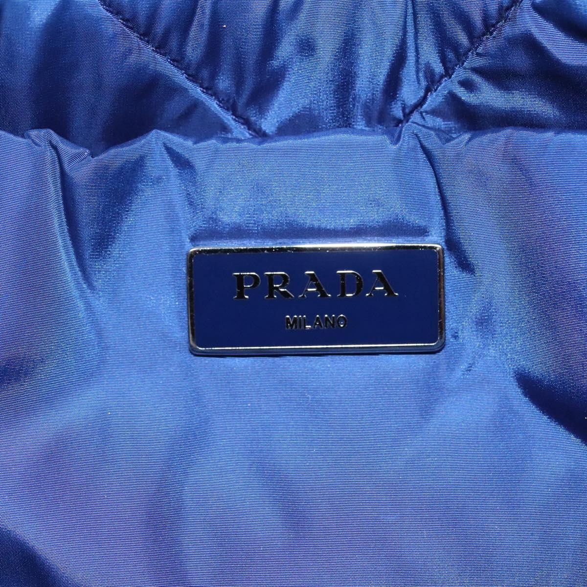 Prada Tessuto Blue Synthetic Handbag (Pre-Owned) Size ONE SIZE - 15 Thumbnail