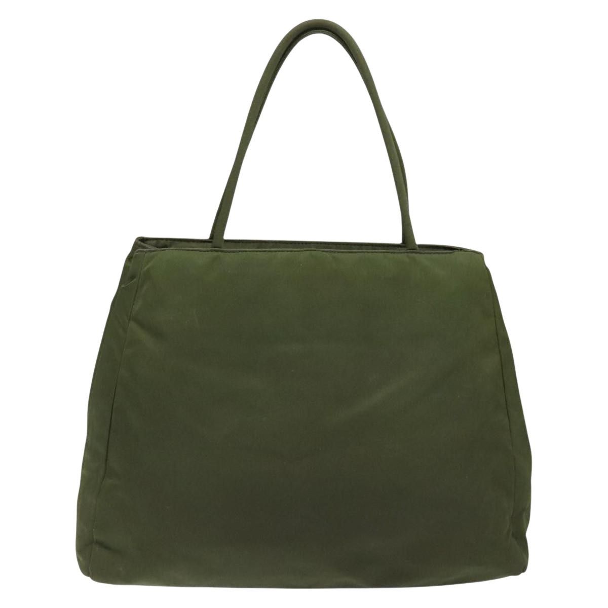 Prada Khaki Synthetic Tote Bag (Pre-Owned) Size ONE SIZE - 2 Thumbnail