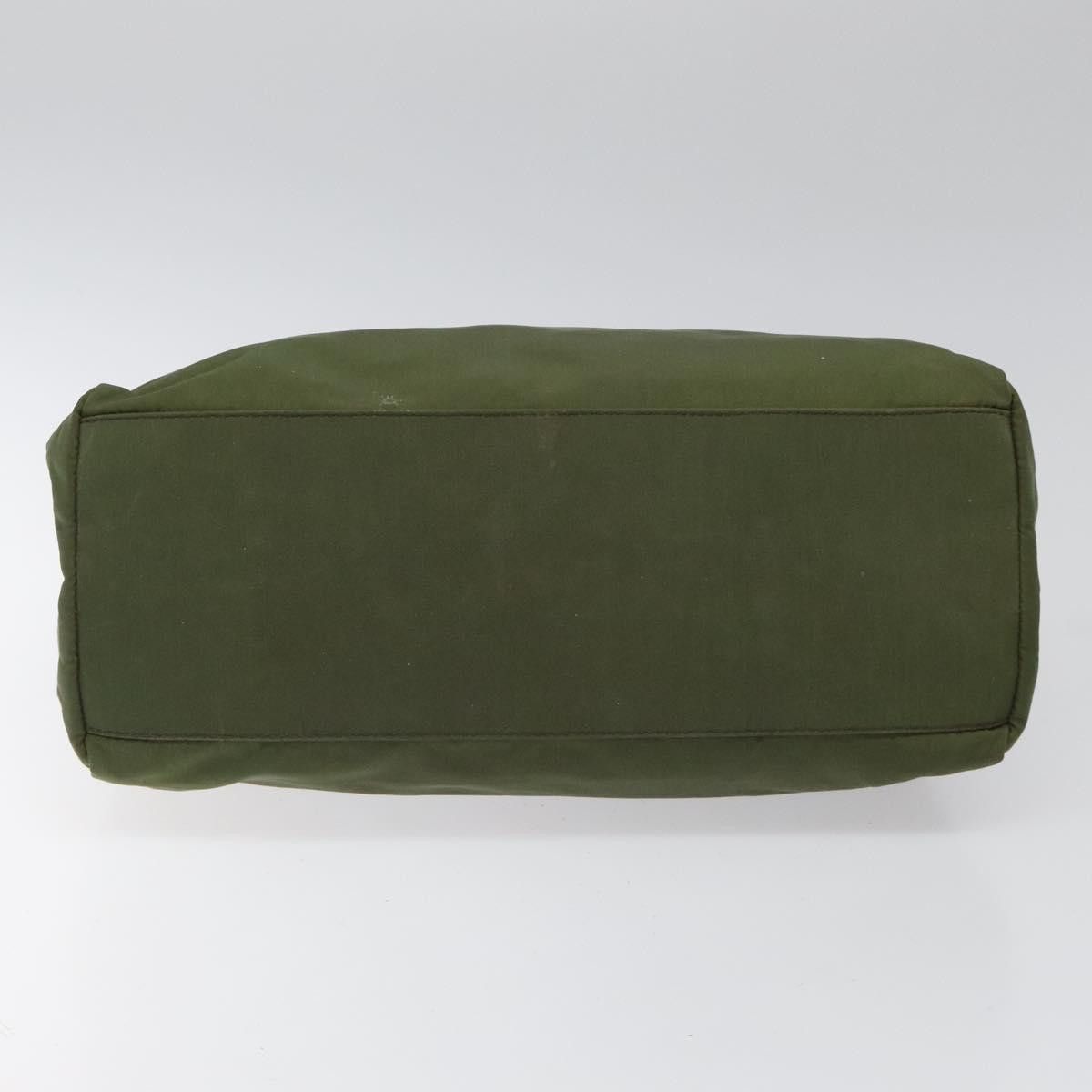 Prada Khaki Synthetic Tote Bag (Pre-Owned) Size ONE SIZE - 7 Thumbnail