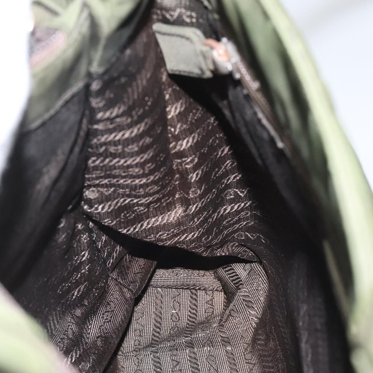 Prada Khaki Synthetic Tote Bag (Pre-Owned) Size ONE SIZE - 10 Thumbnail