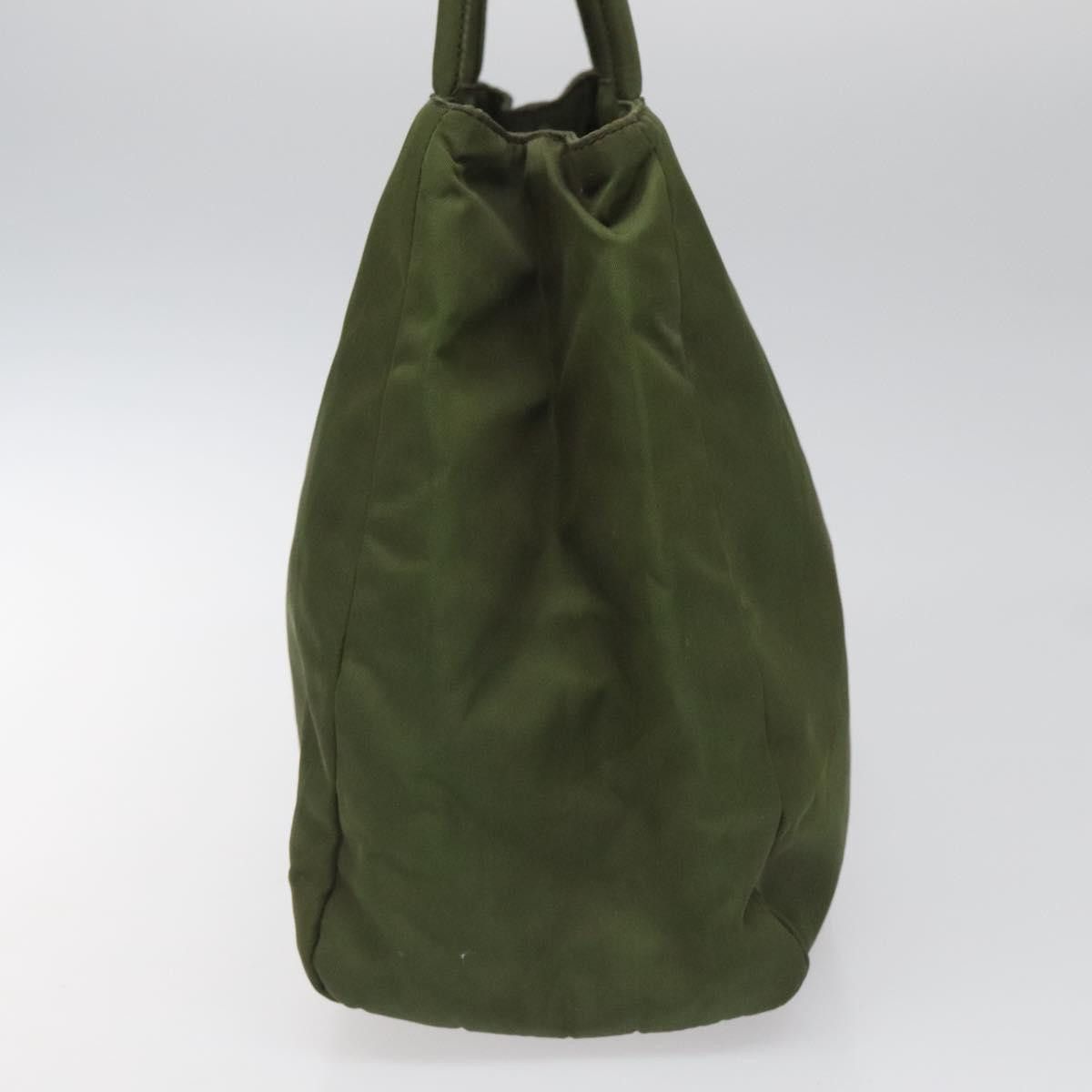 Prada Khaki Synthetic Tote Bag (Pre-Owned) Size ONE SIZE - 4 Thumbnail