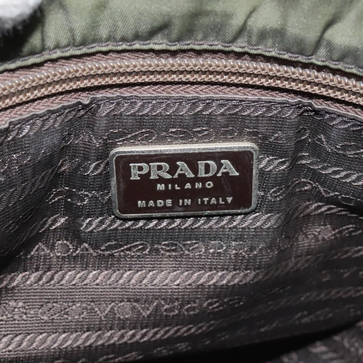 Prada Khaki Synthetic Tote Bag (Pre-Owned) Size ONE SIZE - 20 Thumbnail