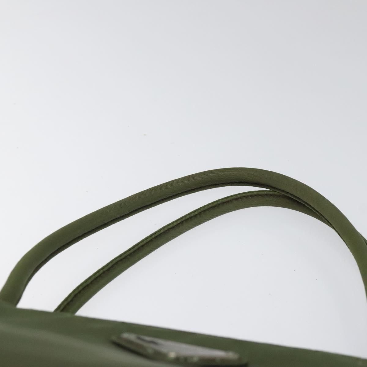 Prada Khaki Synthetic Tote Bag (Pre-Owned) Size ONE SIZE - 6 Thumbnail