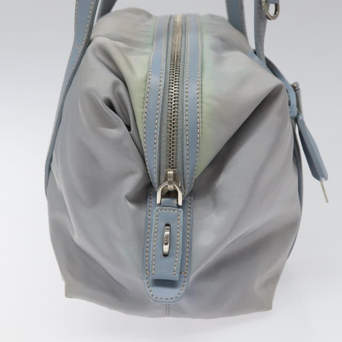 Prada Tessuto Blue Synthetic Handbag (Pre-Owned) Size ONE SIZE - 3 Thumbnail