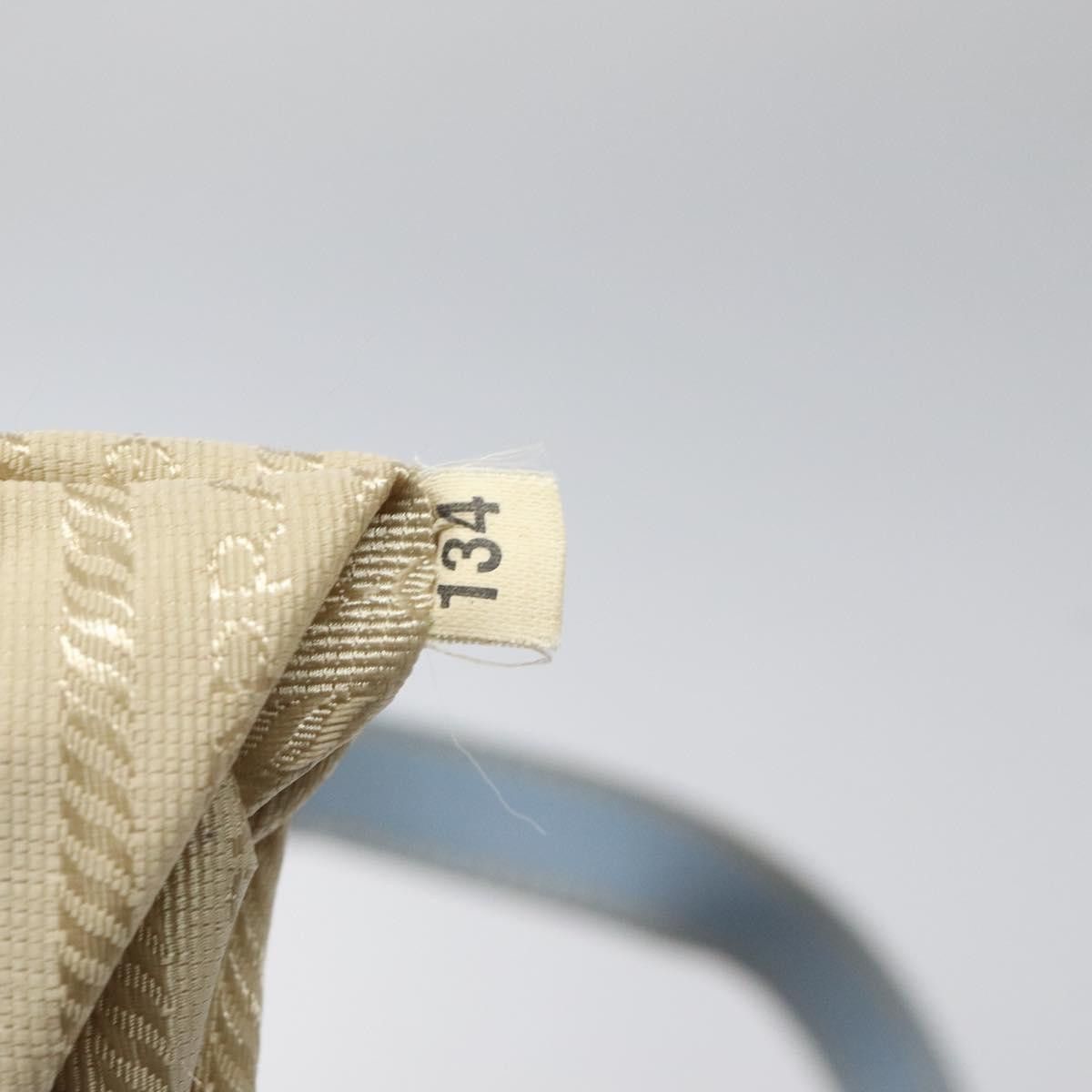 Prada Tessuto Blue Synthetic Handbag (Pre-Owned) Size ONE SIZE - 14 Thumbnail