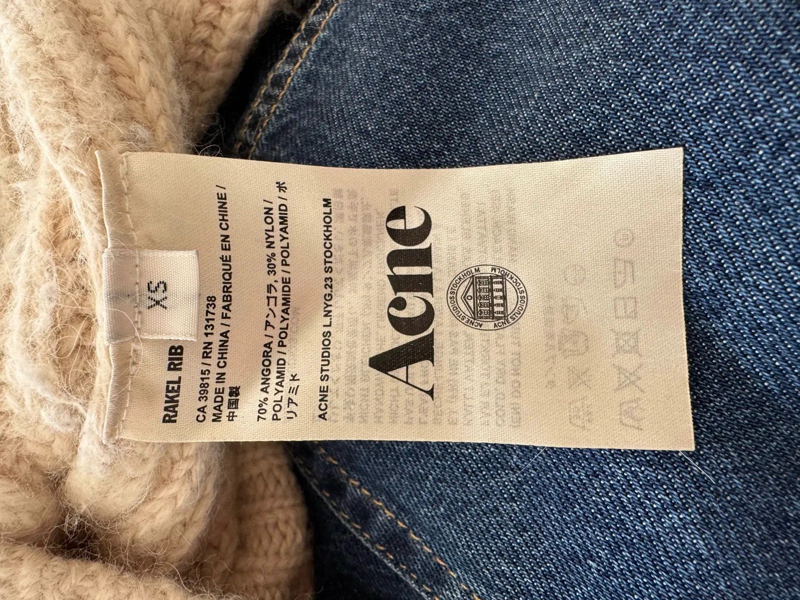 Acne Studios Acne Studios Rakel Rib Sweater Size XS / US 0-2 / IT 36-38 - 4 Thumbnail
