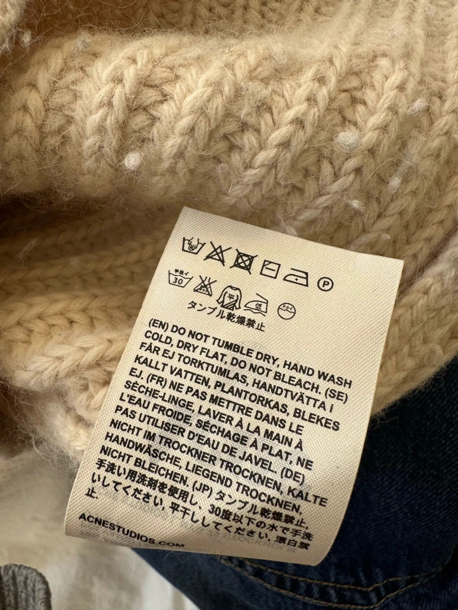 Acne Studios Acne Studios Rakel Rib Sweater Size XS / US 0-2 / IT 36-38 - 3 Thumbnail