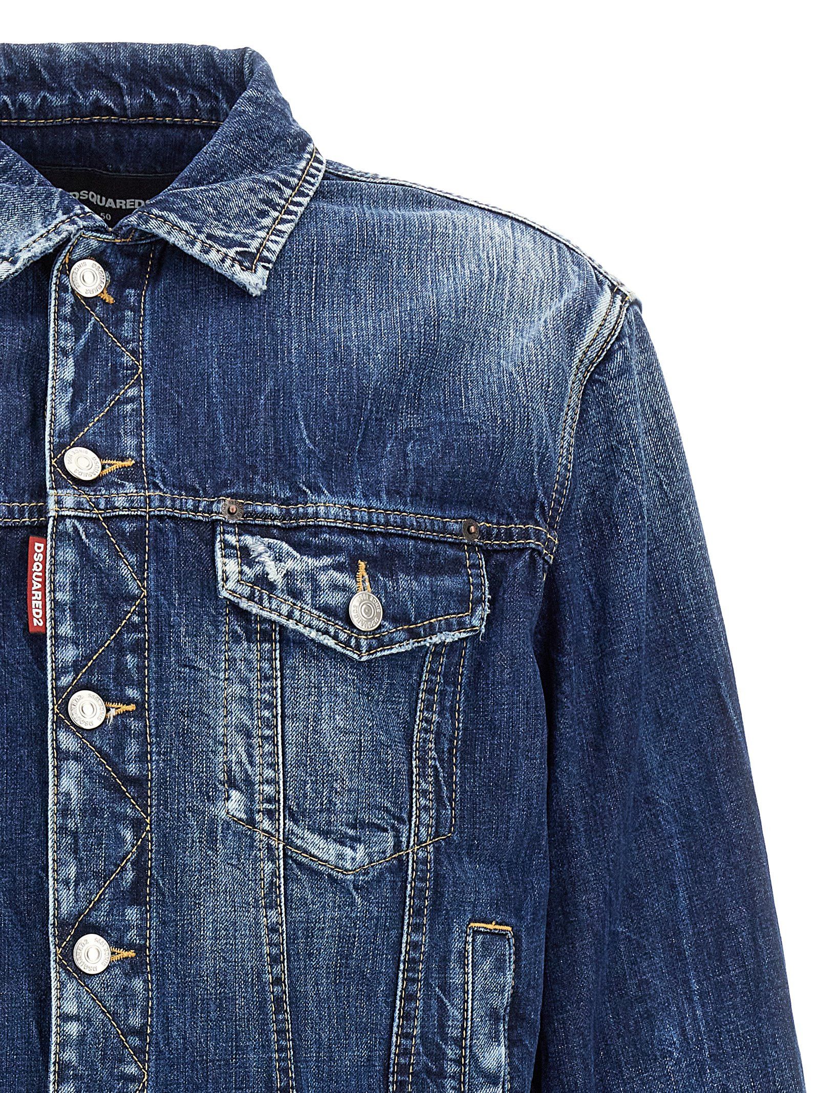 Dsquared2 'Be Cool Be Nice Wash L.A.' Jacket Size US L / EU 52-54 / 3 - 3 Thumbnail