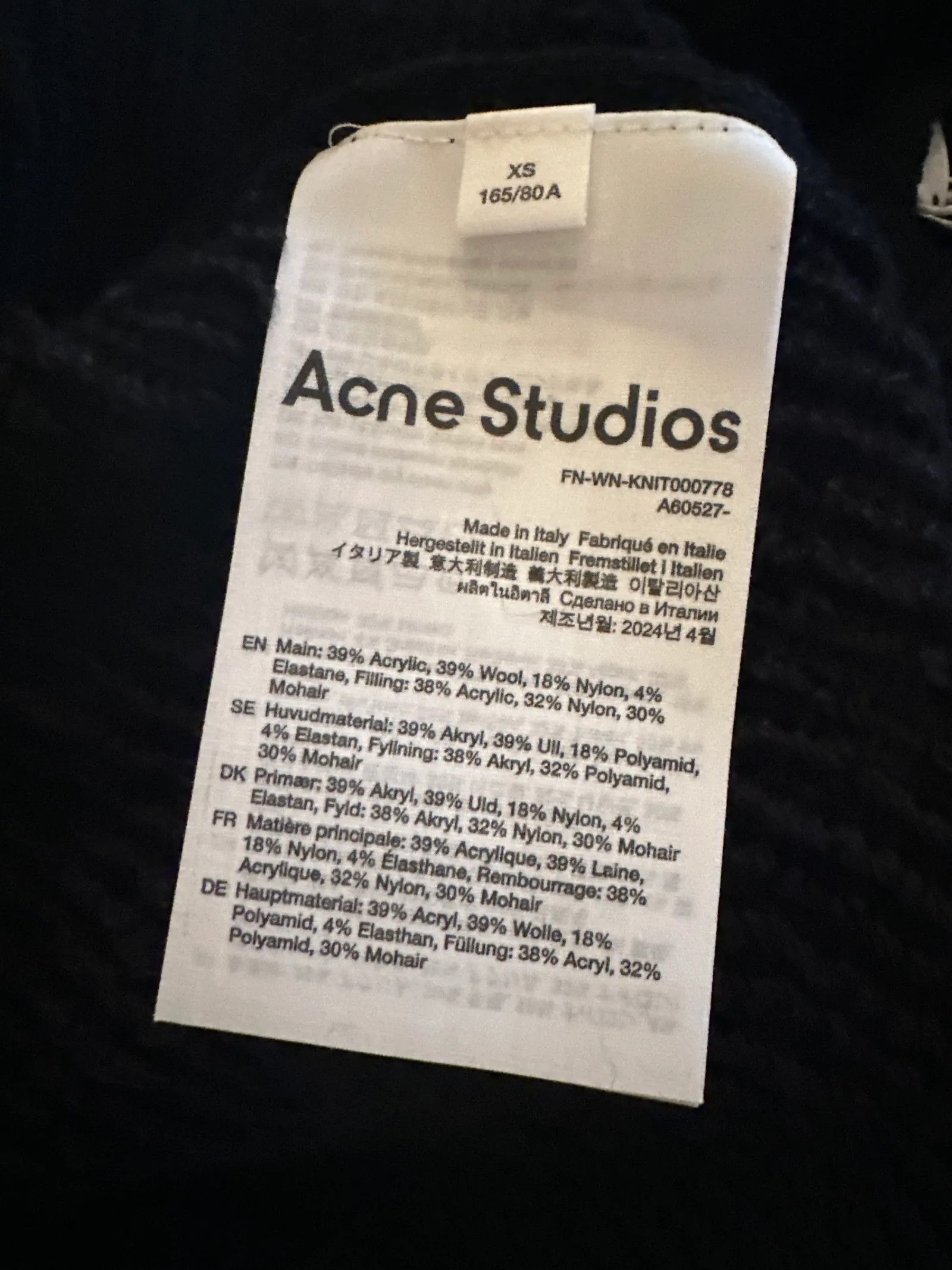 Acne Studios Acne Studios Top Size XS / US 0-2 / IT 36-38 - 3 Thumbnail