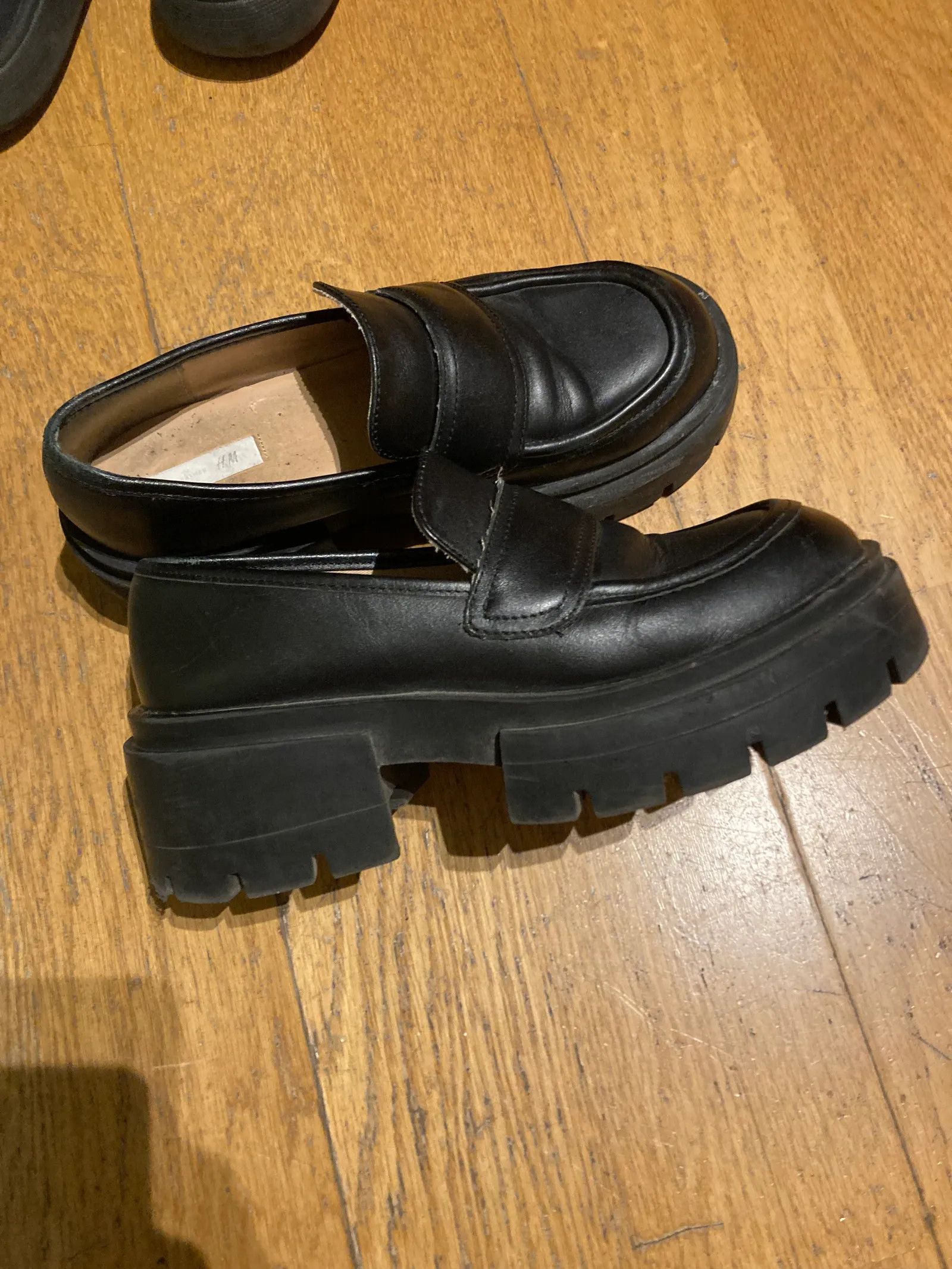 H&M H&M Chunky loafers Loafers Size US 7 / IT 37 - 3 Thumbnail