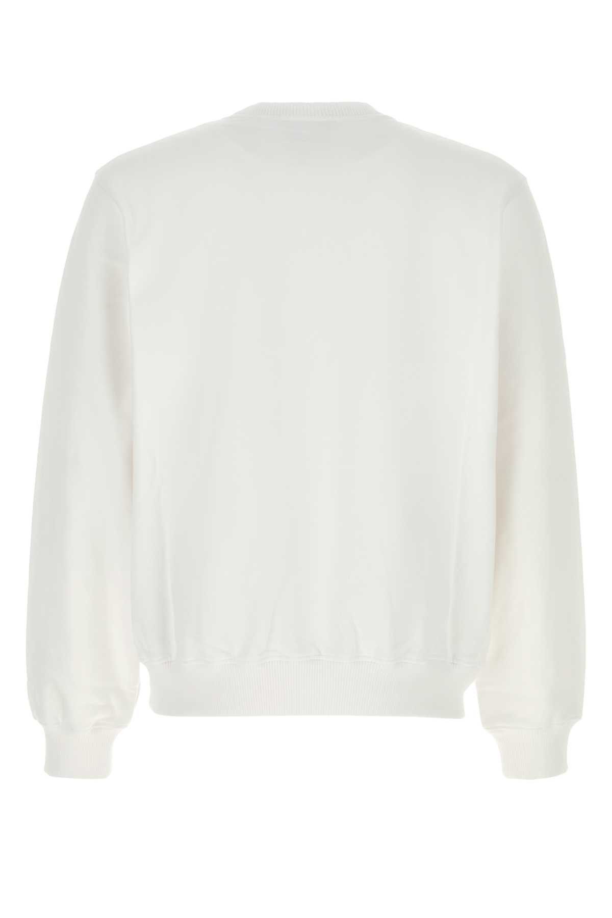 Casablanca White Cotton Sweatshirt Size US S / EU 44-46 / 1 - 2 Thumbnail
