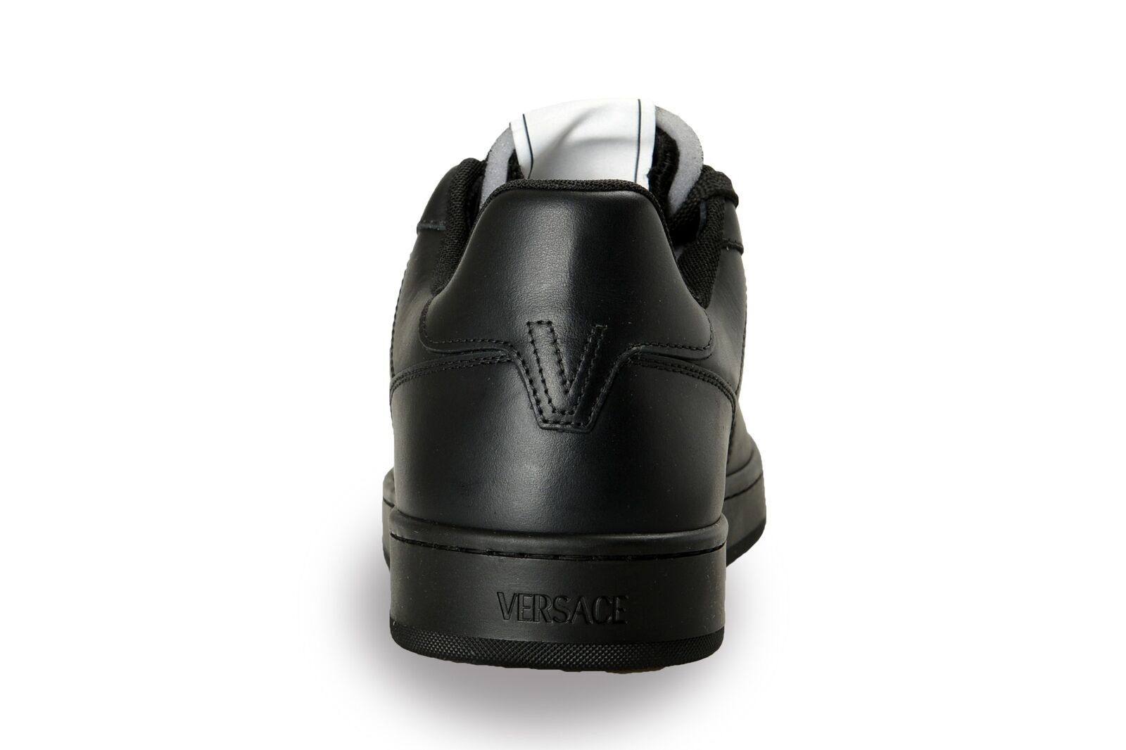 Versace Versace Men's Medusa Logo Black Leather Sneakers Size US 8 / EU 41 - 5 Thumbnail