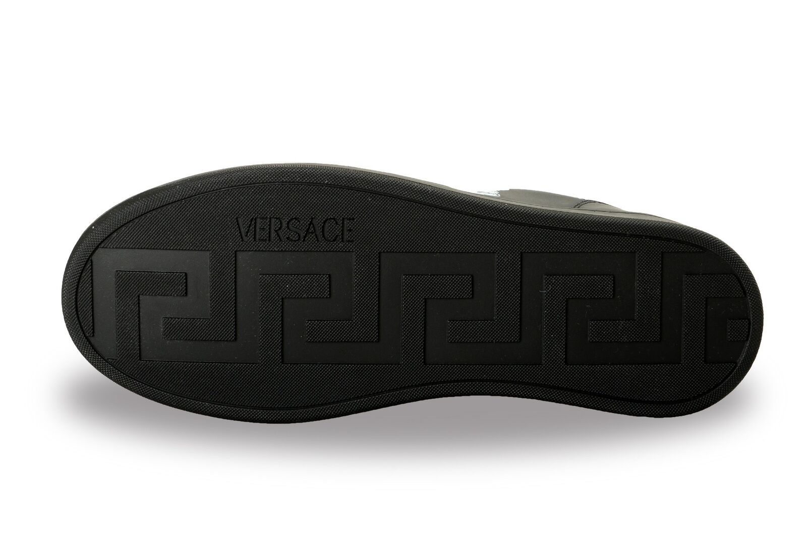 Versace Versace Men's Medusa Logo Black Leather Sneakers Size US 8 / EU 41 - 6 Thumbnail