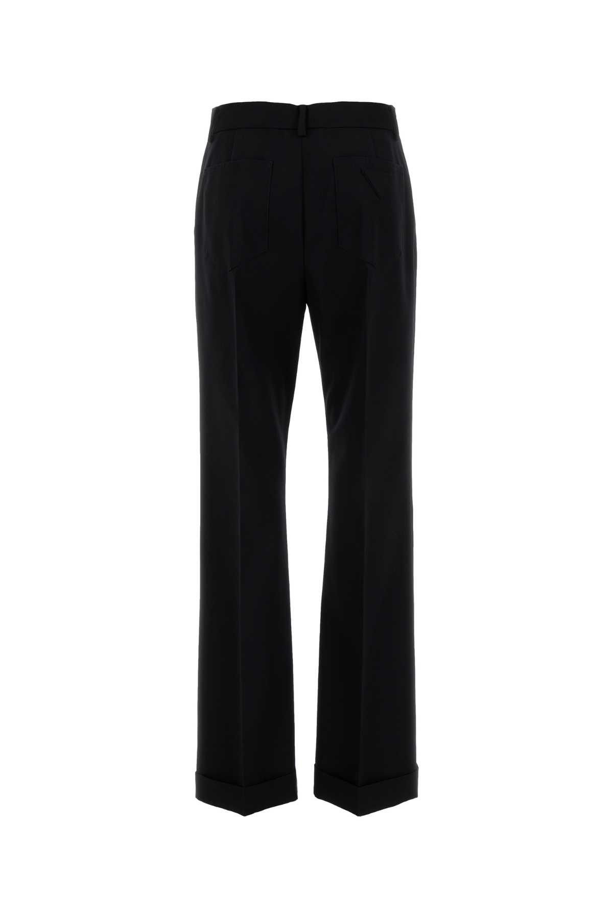 Prada Black Gabardine Pant Size 27" / US 4 / IT 40 - 2 Thumbnail