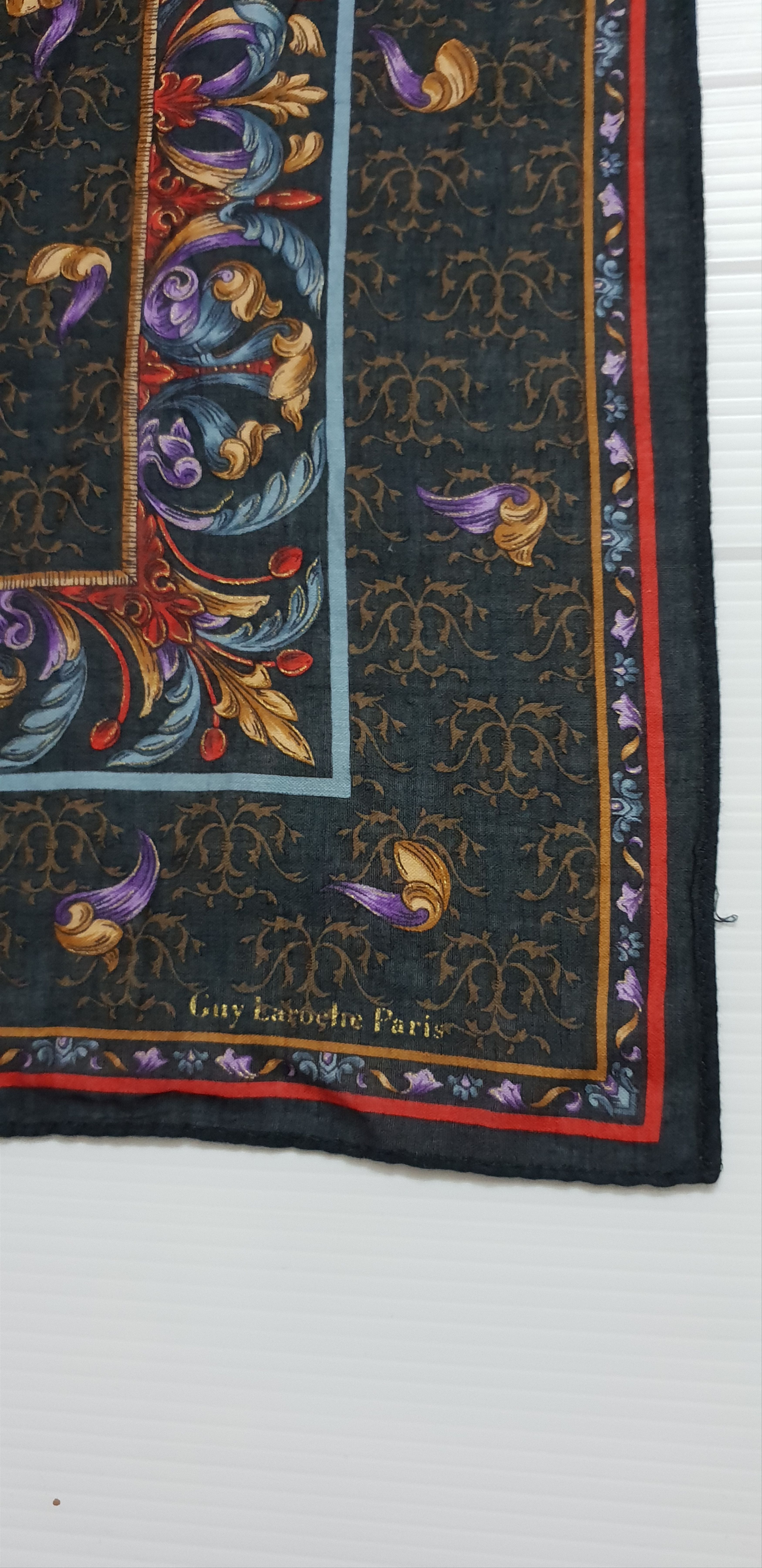 Guy Laroche Handky bandana Guy Laroche Floral paisley Size ONE SIZE - 4 Thumbnail