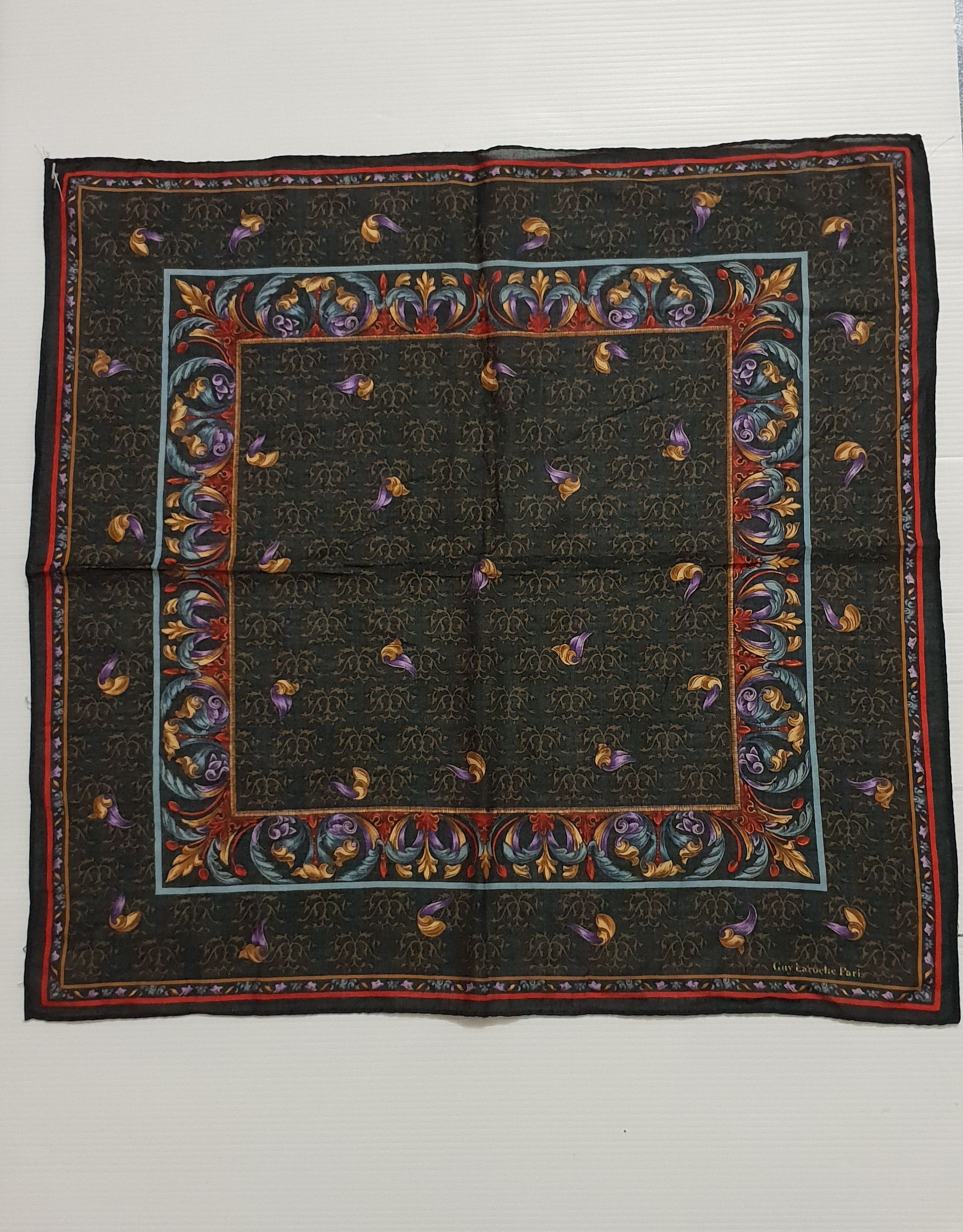 Guy Laroche Handky bandana Guy Laroche Floral paisley Size ONE SIZE - 2 Thumbnail