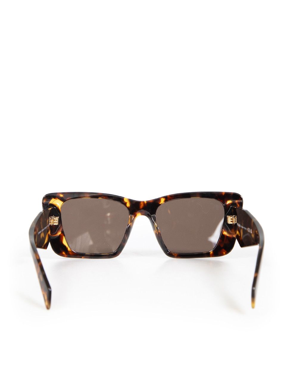 Prada Tortoiseshell Butterfly Havana Honey Sunglasses Size ONE SIZE - 4 Thumbnail