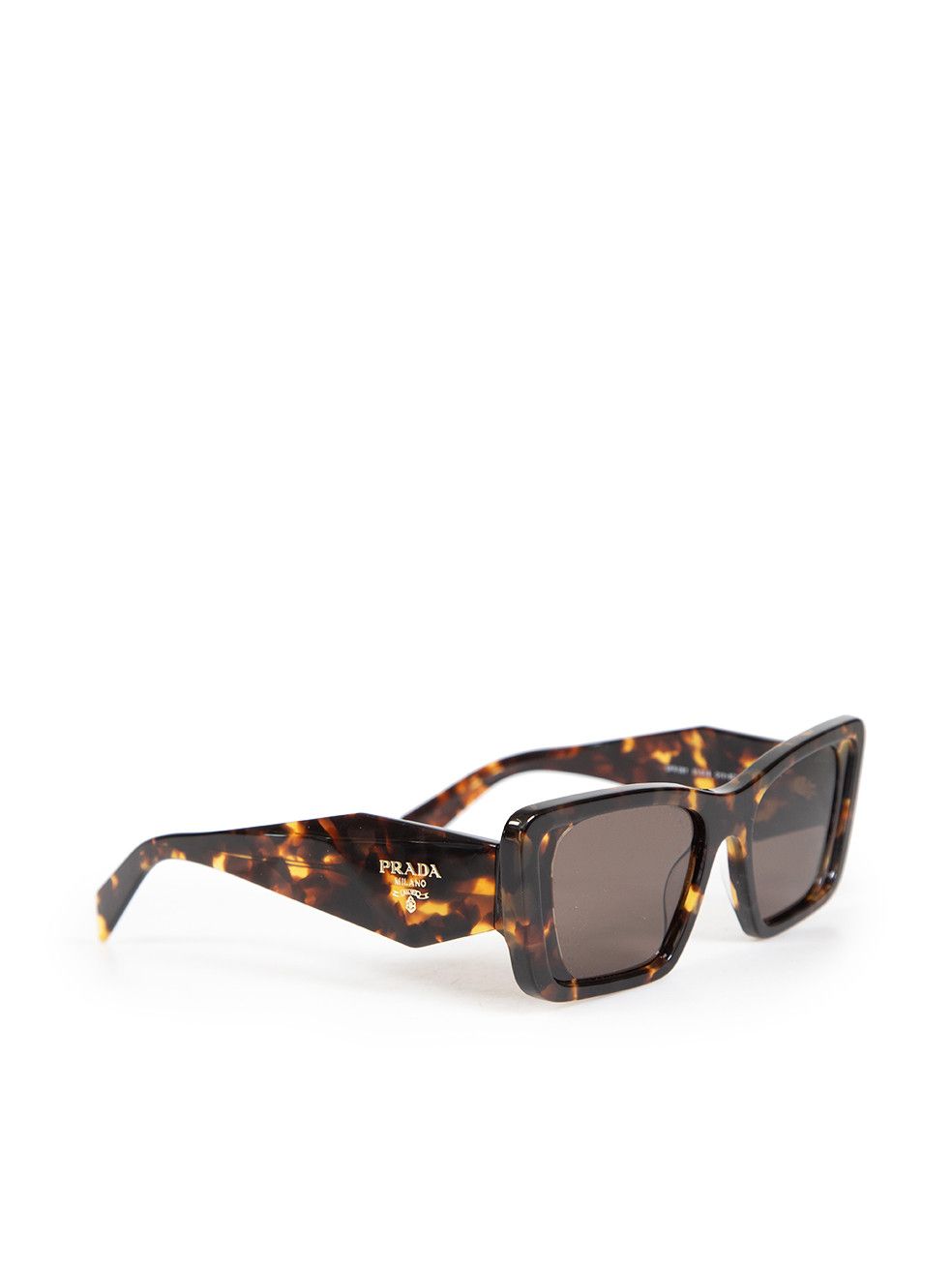 Prada Tortoiseshell Butterfly Havana Honey Sunglasses Size ONE SIZE - 3 Thumbnail
