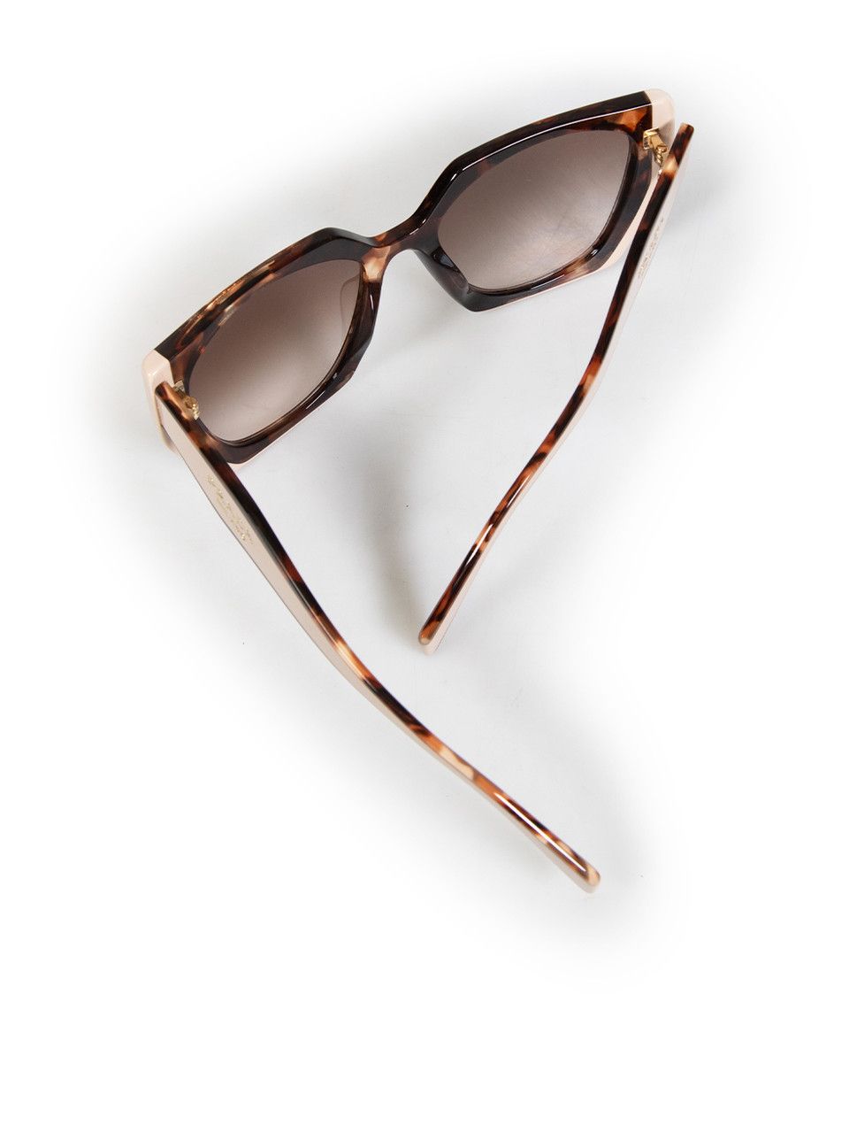 Prada Beige Square Gradient Lens Sunglasses Size ONE SIZE - 7 Thumbnail