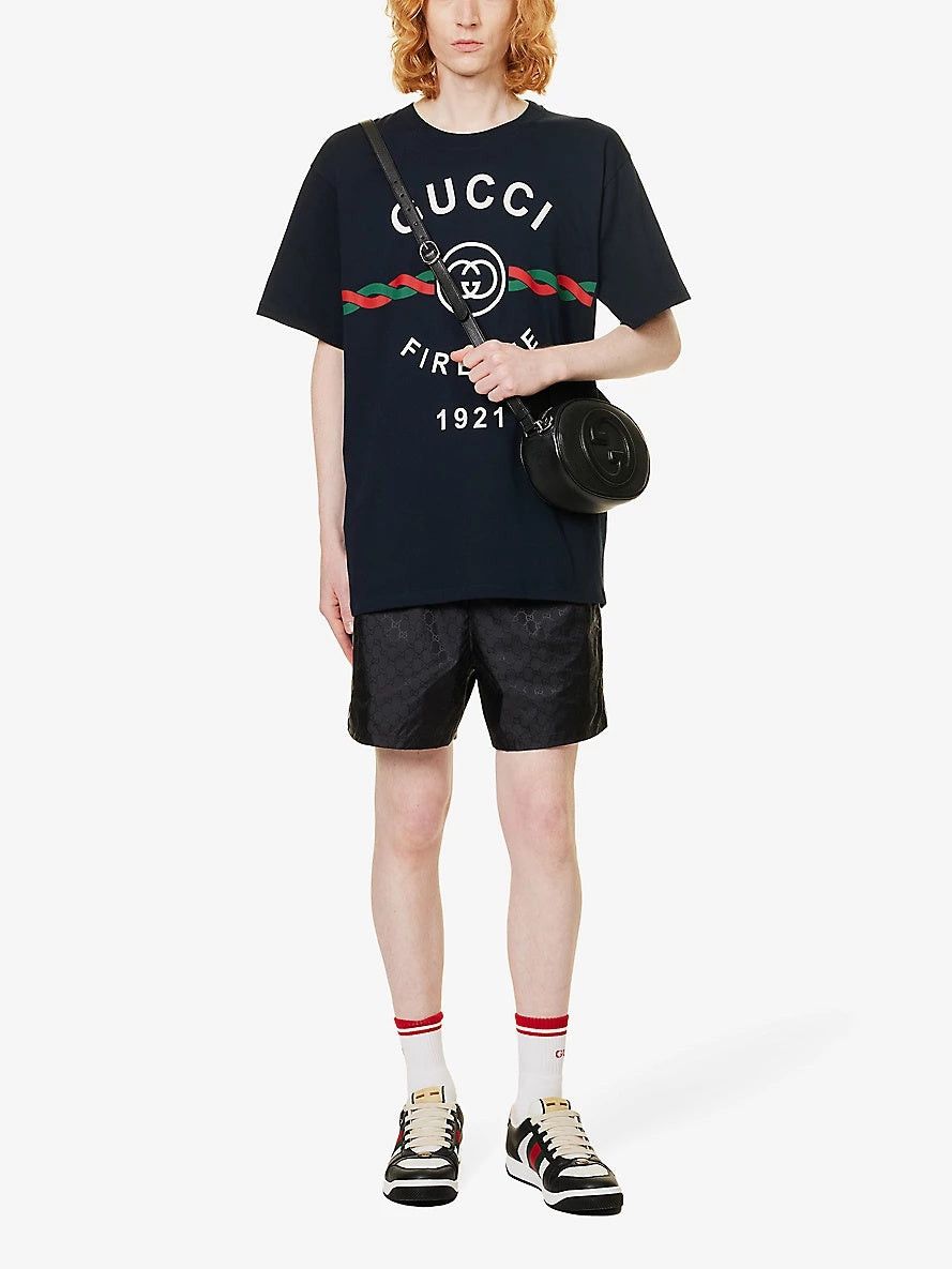 Gucci Gucci ‘ Gucci Firenze 1921’ Jersey T-shirt SIZE XL Size ONE SIZE - 3 Thumbnail