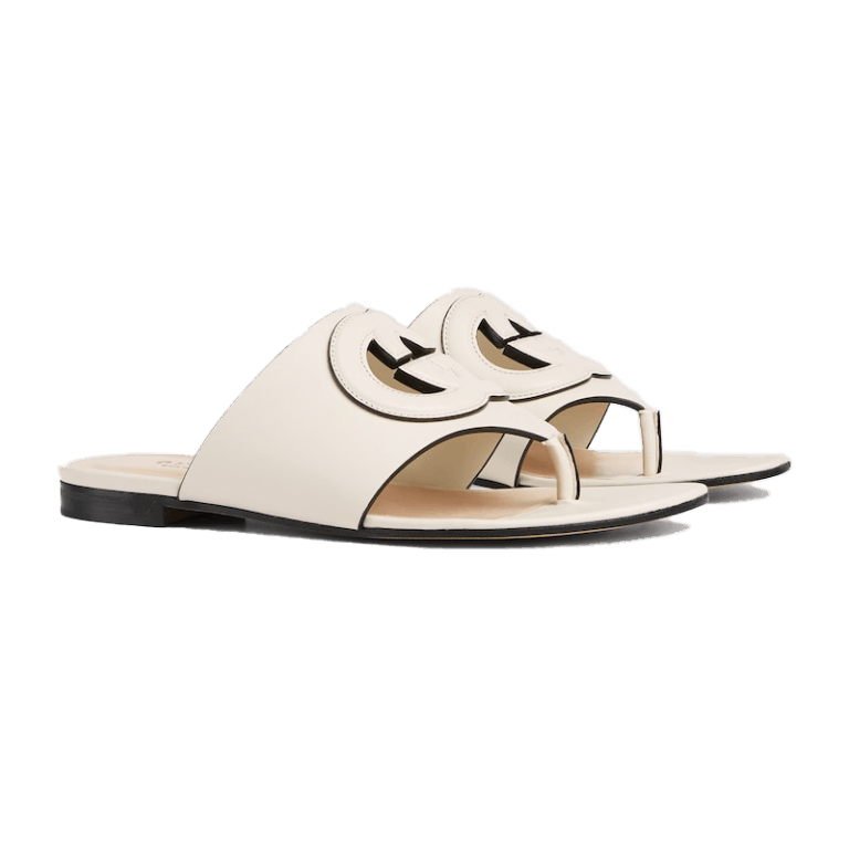 Gucci Gucci Interlocking G Cut Out Sandals SIZE 39 Size ONE SIZE - 2 Thumbnail
