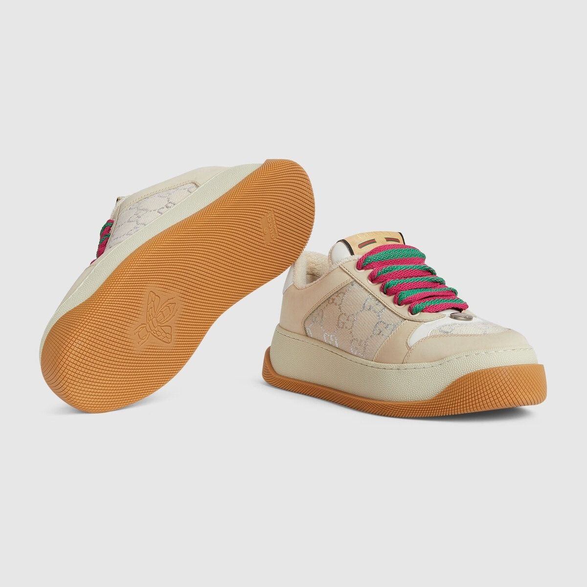 Gucci Gucci GG Screener Canvas Sneakers SIZE 39.5 Size ONE SIZE - 3 Thumbnail