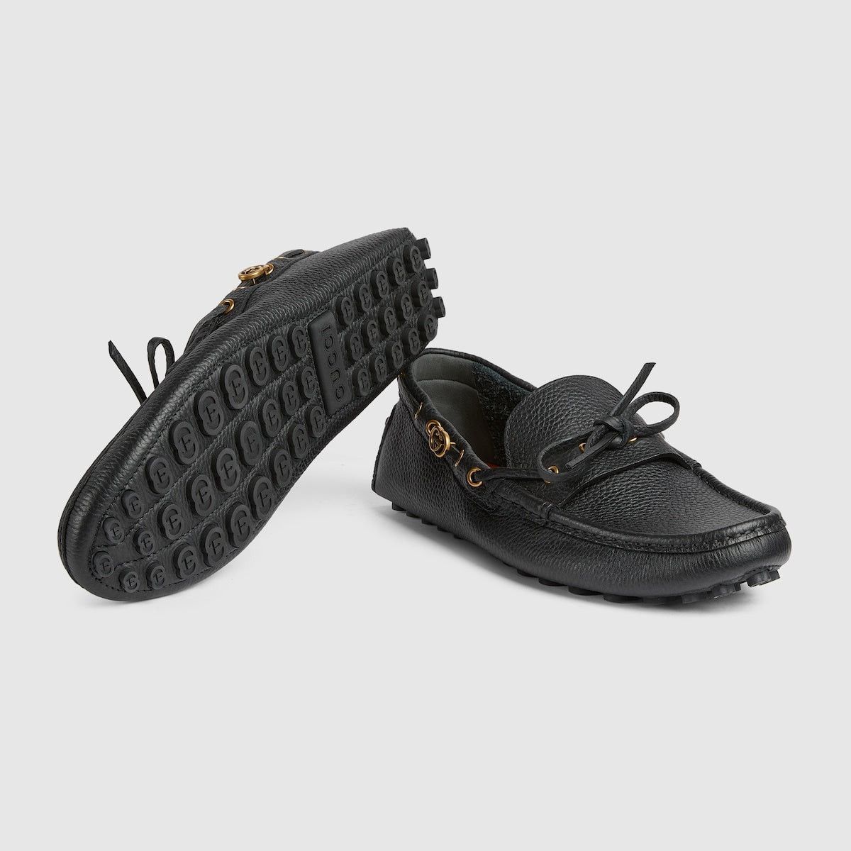 Gucci Gucci Interlocking G Leather Drivers SIZE UK 8 Size ONE SIZE - 4 Thumbnail