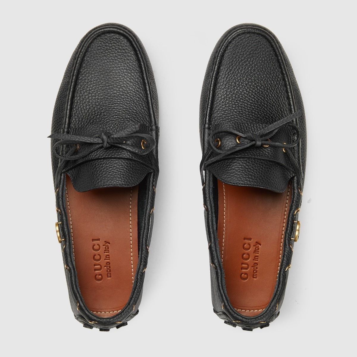Gucci Gucci Interlocking G Leather Drivers SIZE UK 10 Size ONE SIZE - 2 Thumbnail